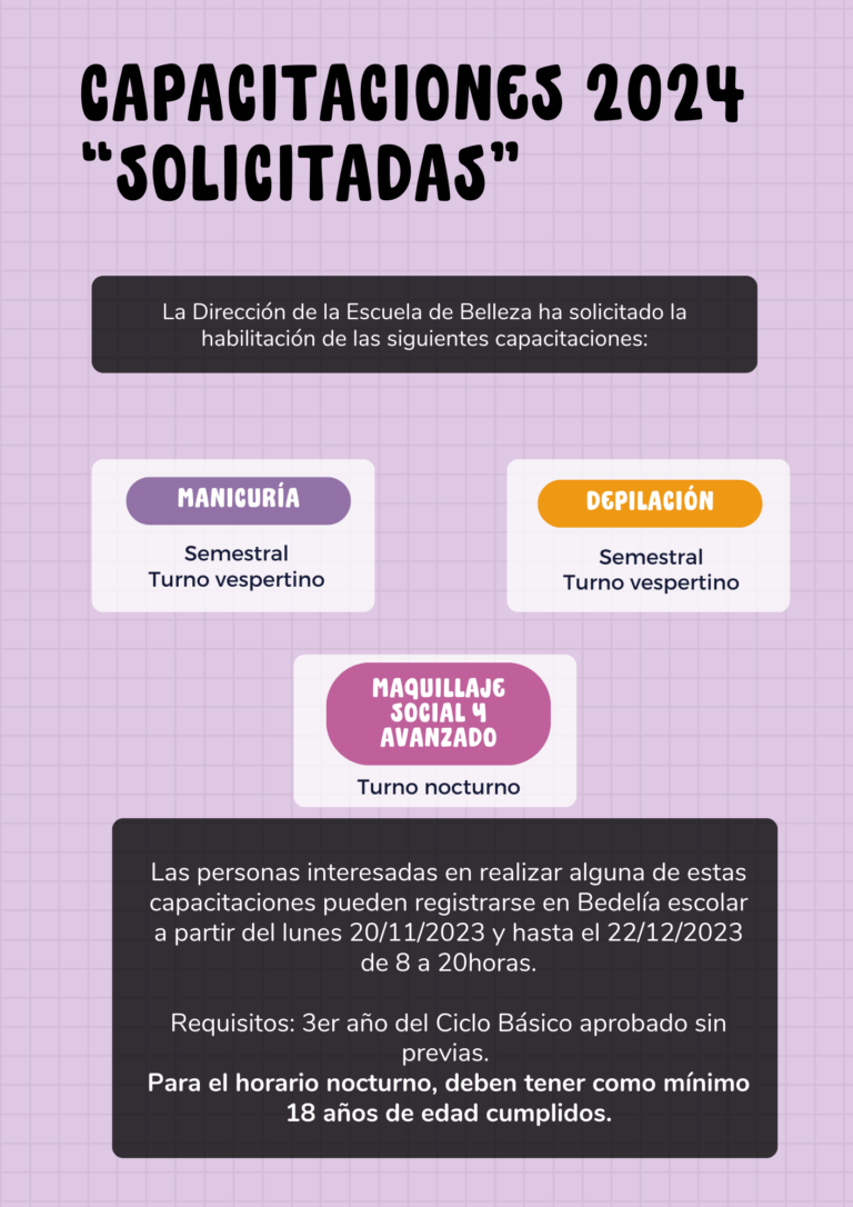 Lee más sobre el artículo Capacitaciones 2024