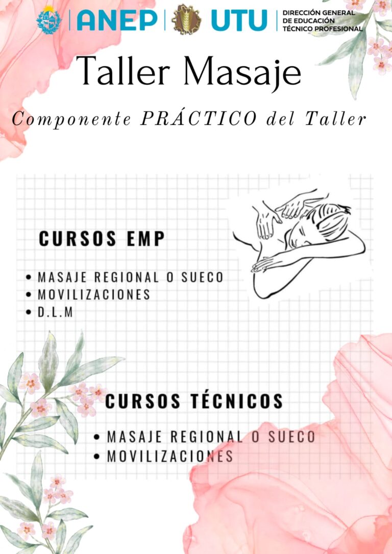 Lee más sobre el artículo Temario MASAJES – Examen M.S.P.