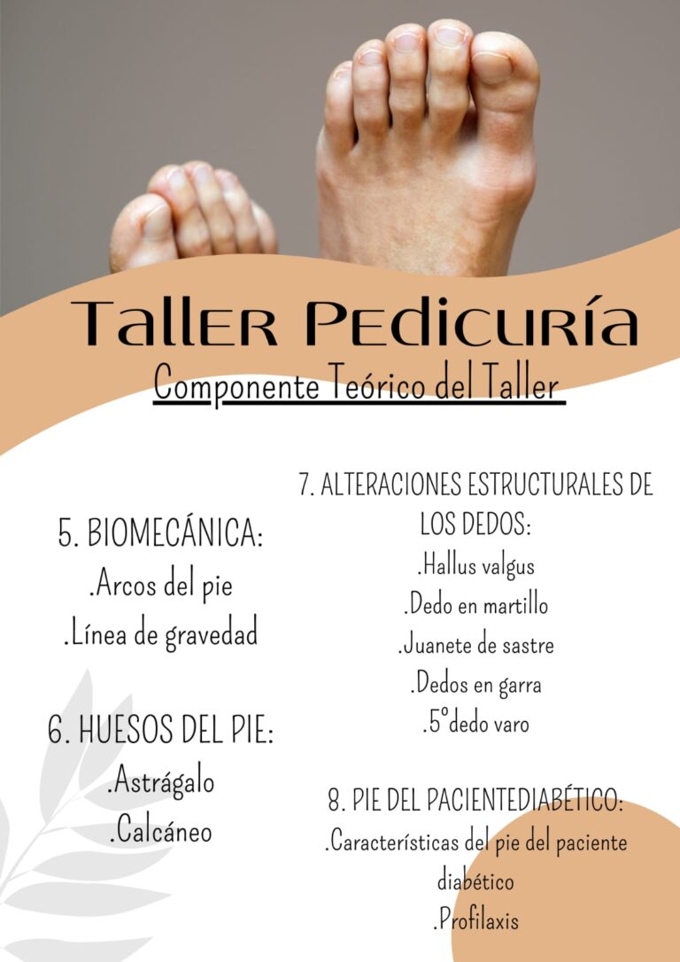 Lee más sobre el artículo Temario PEDICURÍA – Examen M.S.P.