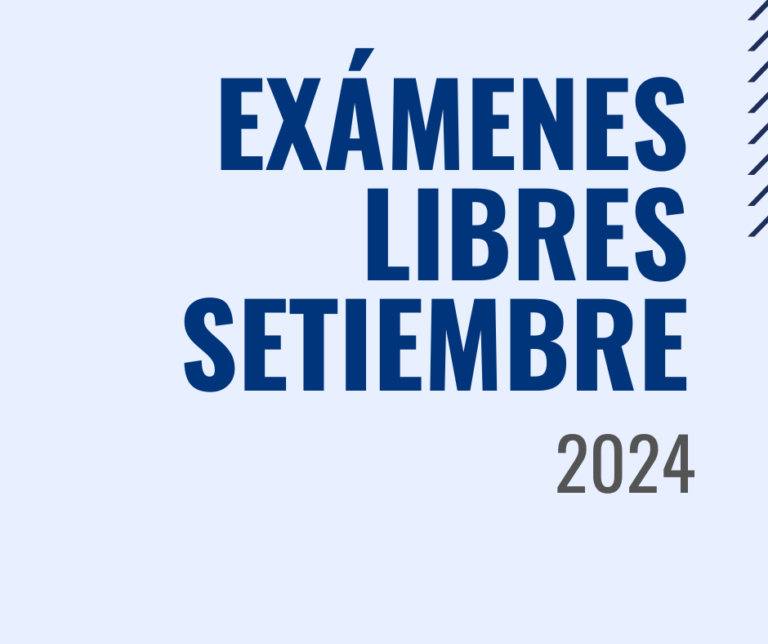 Lee más sobre el artículo Exámenes libres Setiembre