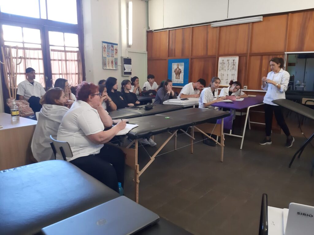 Clase integrada de masajes